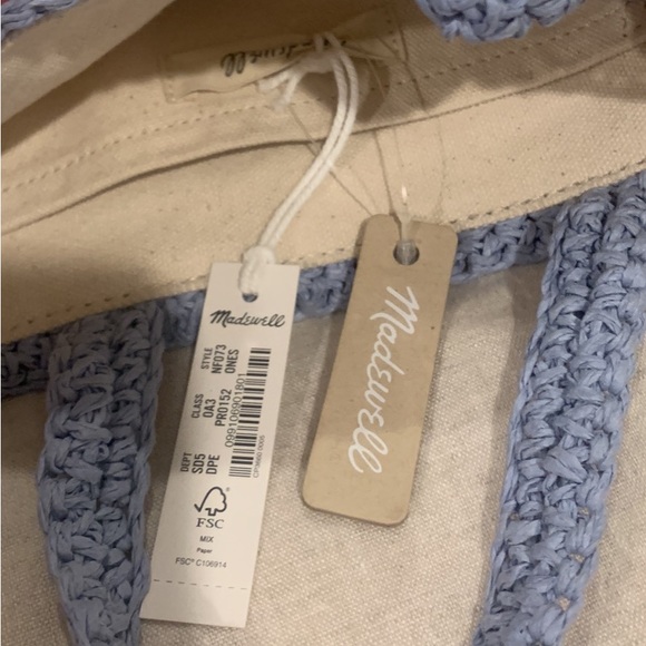 Brand new! Madewell -The Small Transport Crossbody Straw Edition - Picture 3 of 5